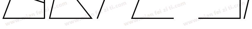 abre Shark Bold字体转换